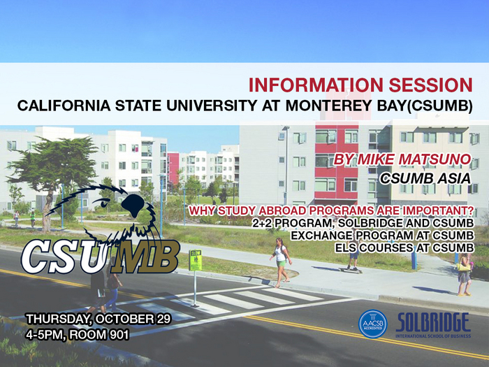 California State University Info Session (Exchange, 2+2)