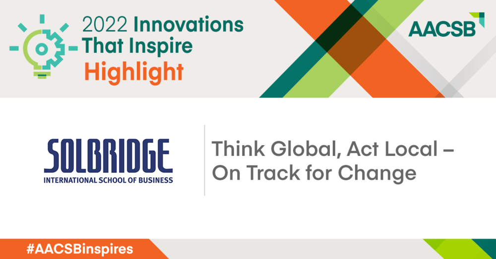 AACSB’s Innovations That Inspire Initiative Recognizes SolBridge