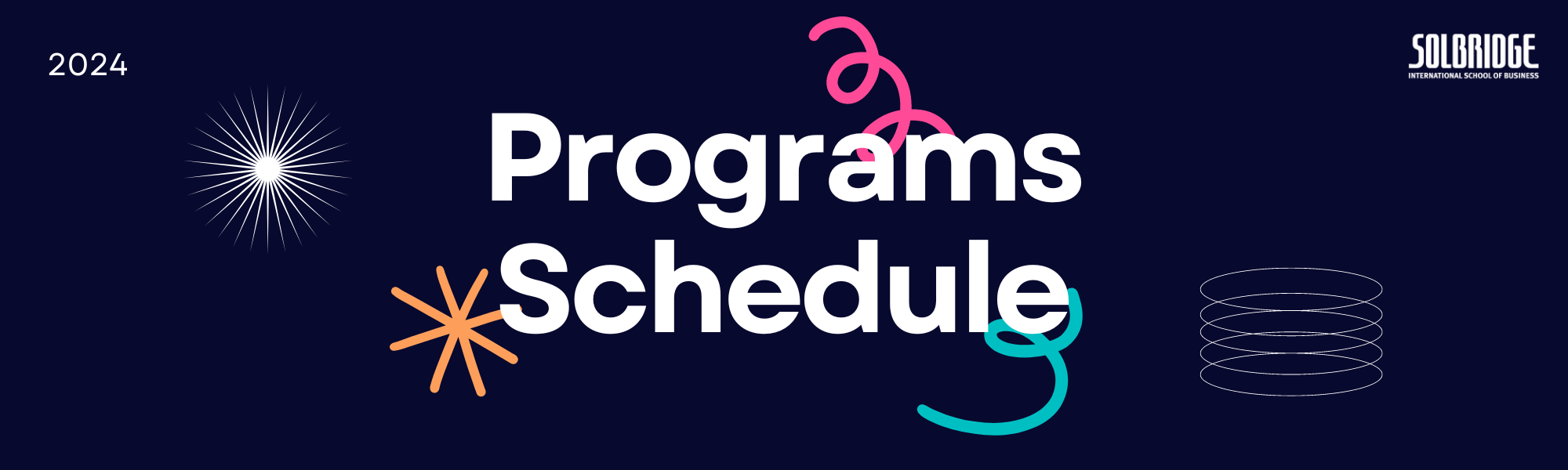 Programs Schedule 2024