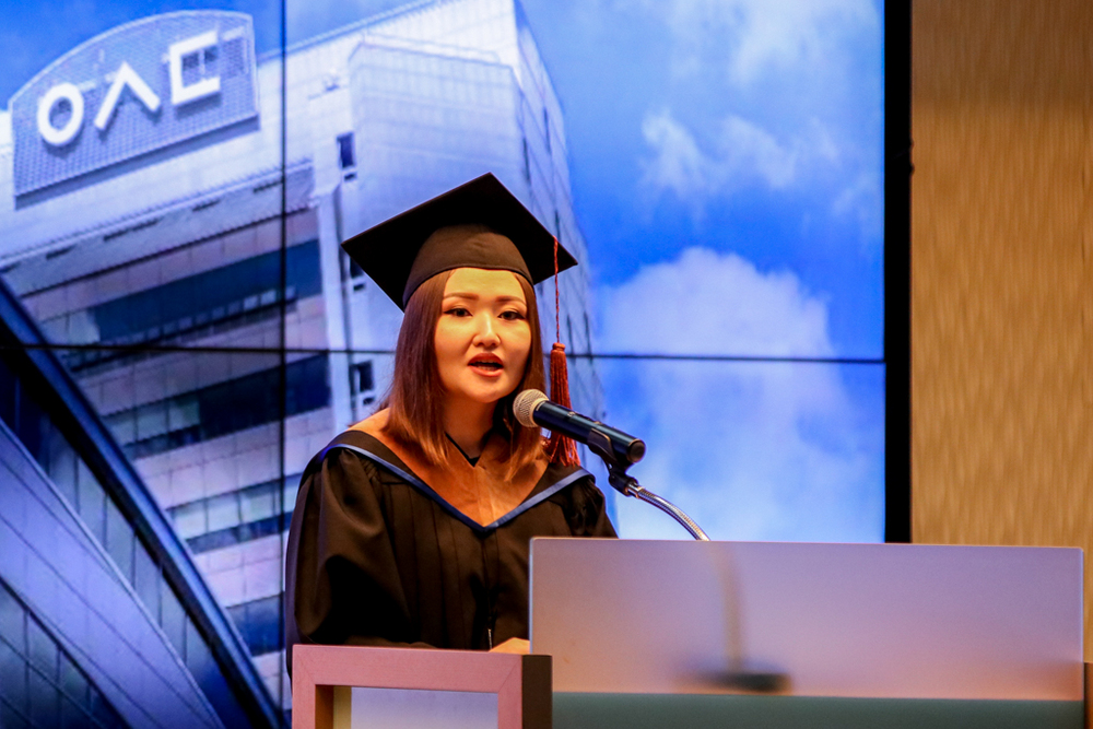 Yekaterina Li: MBA Valedictorian Class of 2019
