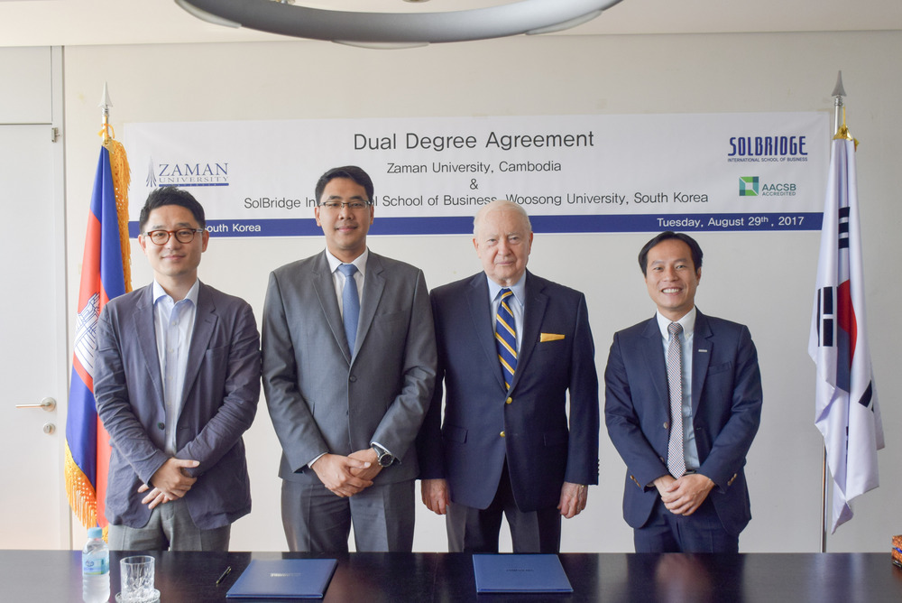 SolBridge Upgrades Partnership with Zaman University