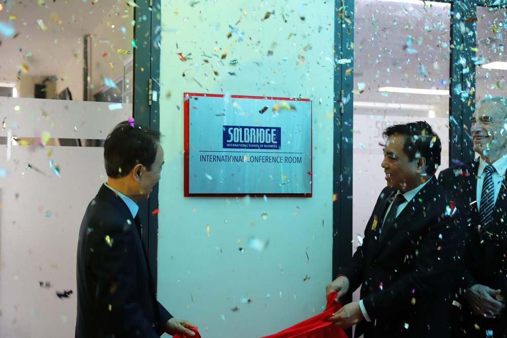 SolBridge opens International Conference Center at Foreign Trade University
