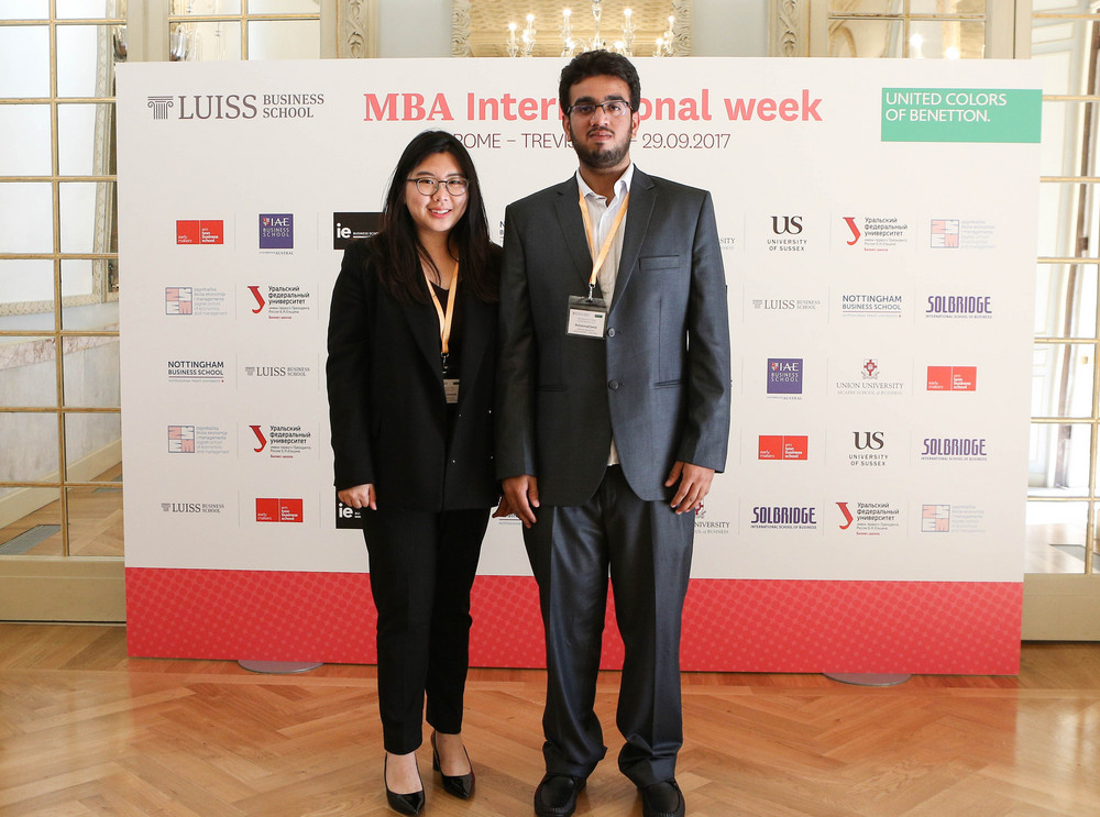SolBridge MBA Students at the MBA International week, LUISS Business School,Italy