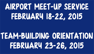 Team-Building Orientation / Airport Meet-Up Service