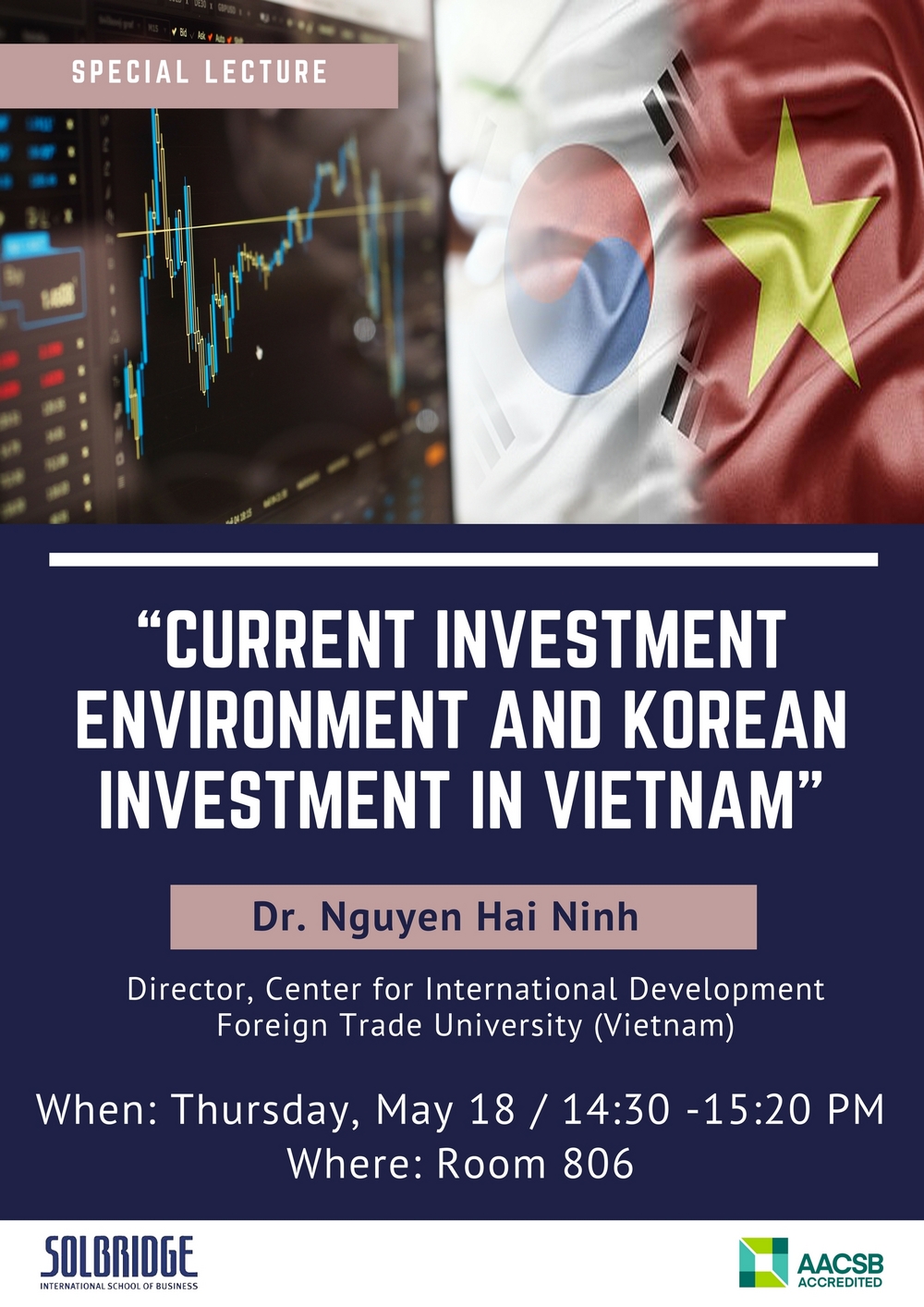 Special Lecture: Current Investment Environment and Korean Investment in Vietnam